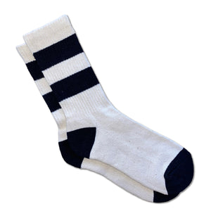 Hemp Crew Socks - Striped Collection