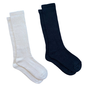 Long Hemp Boot Socks - 2 Pack