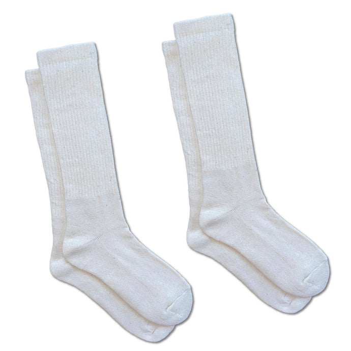 Long Hemp Boot Socks - 2 Pack